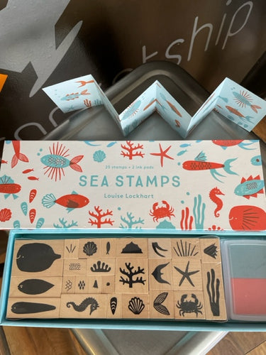 Tampons encreurs 'Sea Stamps'