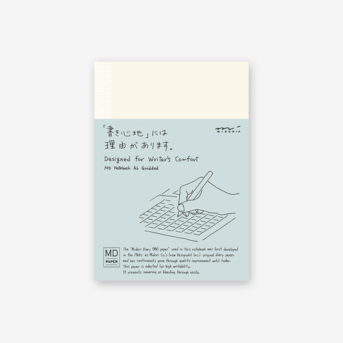 Carnet Midori - MD Notebook - A6 - Papier quadrillé - 176 pages