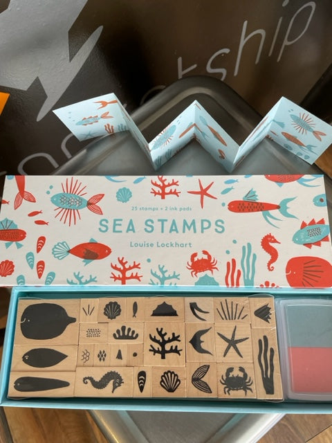 Tampons encreurs 'Sea Stamps'