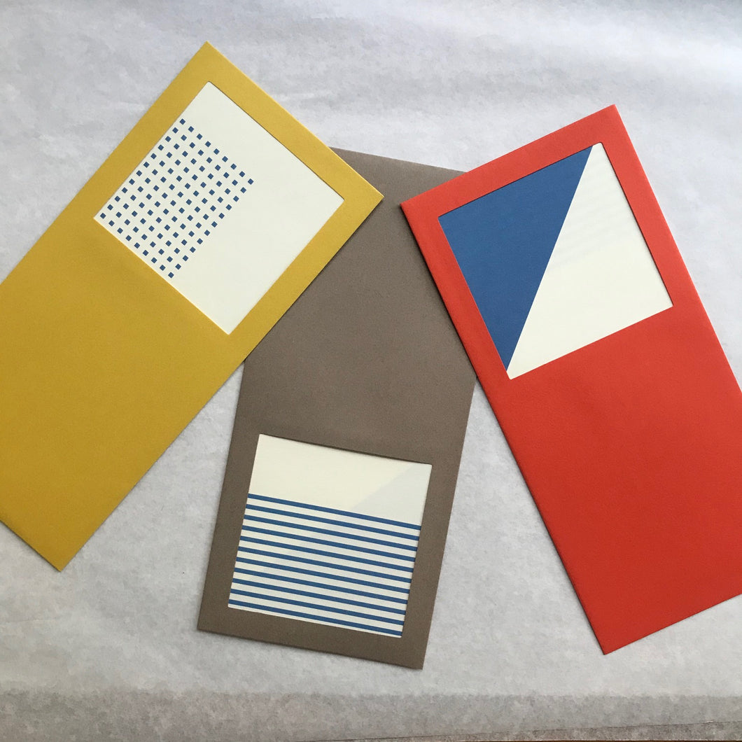 Set papier à lettre + enveloppe - fenêtre carrée – Le Rocketship