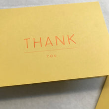 Carte double + enveloppe - Thank You - Le Typographe