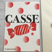 Carte + enveloppe - Casse Bonbon - Pied de Poule