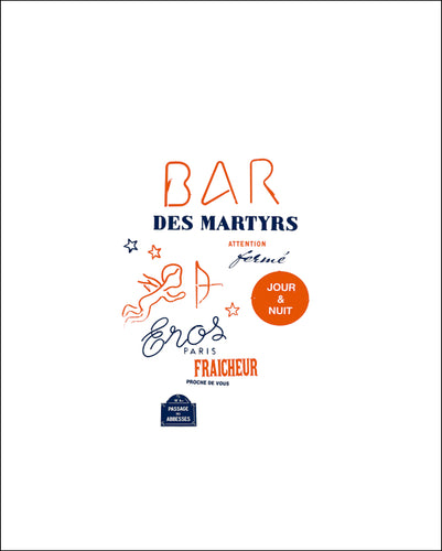 Affiche 'Bar des Martyrs'