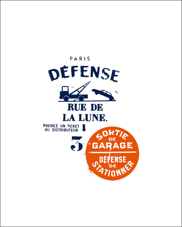 Affiche 'Défense'