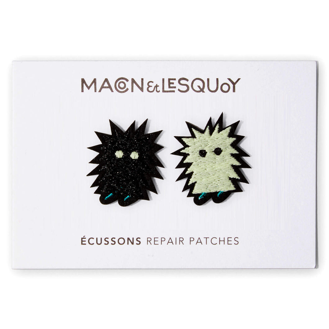 Ecusson Macon & Lesquoy '2 boules de poils'