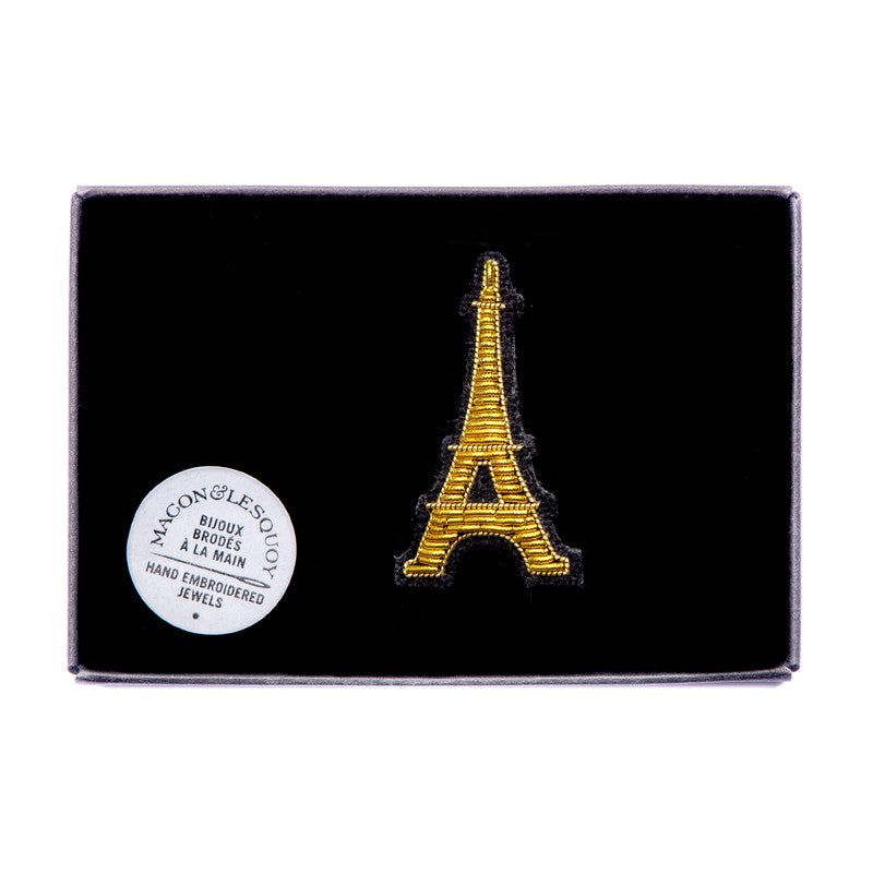 Broche Macon & Lesquoy 'tour Eiffel'